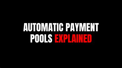 is automatic payment pools legit.